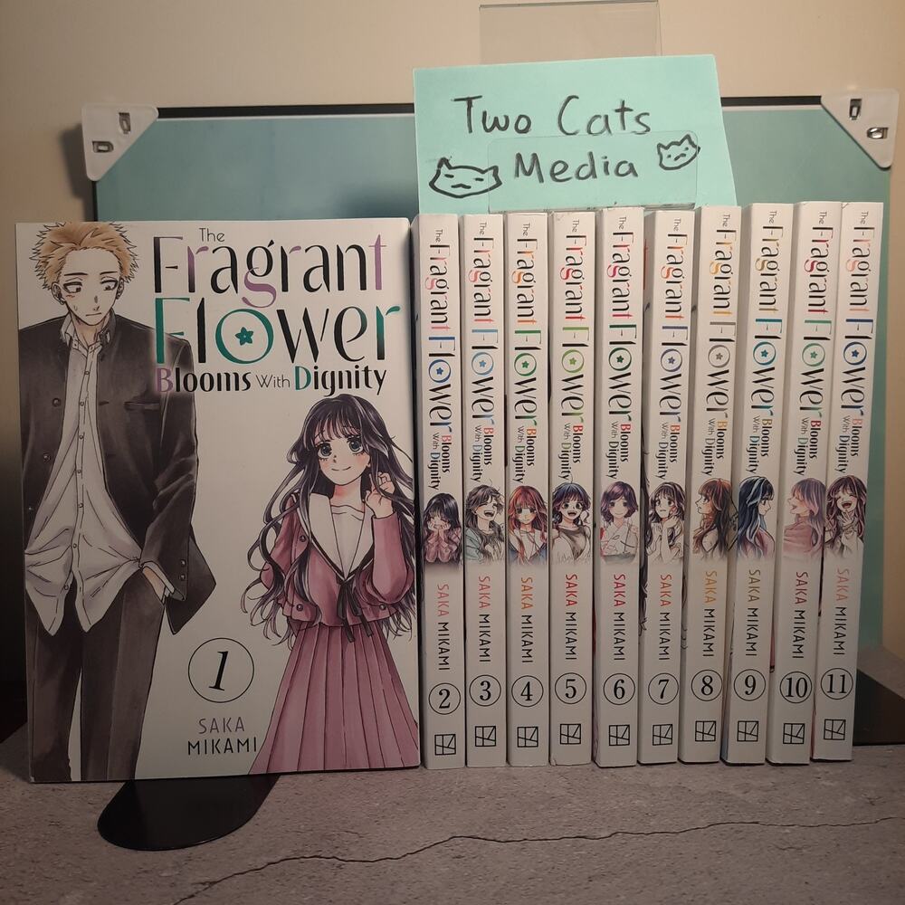 📚 The Fragrant Flower Blooms With Dignity Vol. 1-11 English Manga Bundle